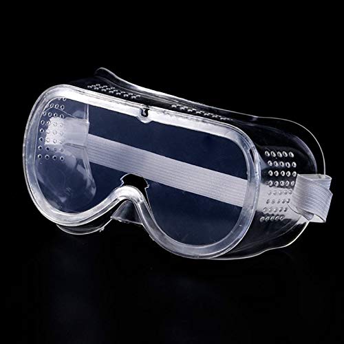 Gafas De Seguridad con Ventilación Protección De Los Ojos Gafas Laboratorio De Protección contra La Niebla De Polvo Transparente para Industrial Trabajo De Laboratorio Mayorista (5 Piezas)