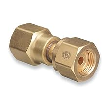Radnor 64003956 806 CGA-320 To CGA-580 Brass Cylinder Adapter