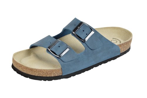Weeger, 41110, Mules Unisex adulto, Azul (Ozean), 37 EU