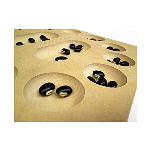 Jogo Mancala em Madeira - Estojo - Oficina de Criação Mitra