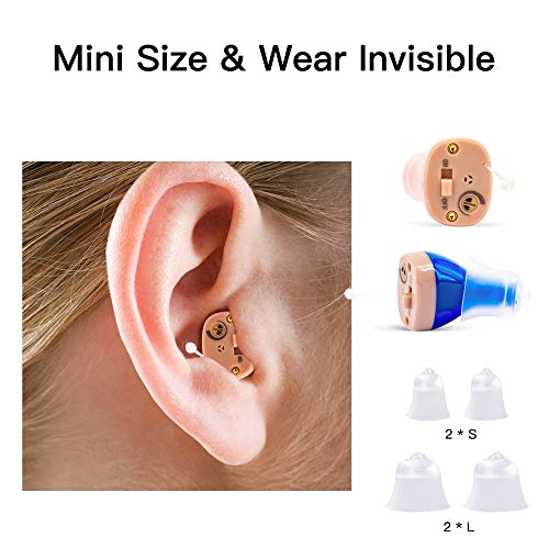 TKING Mini Amplificador de Som Pessoal Recarregável para Equipamento de Melhoria de Voz Sênior e Amp