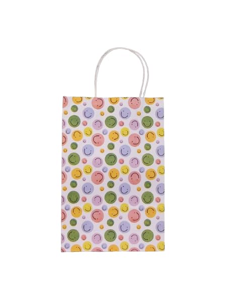 NAMAH SHIVAY ENTERPRISE Paper Gift Bags for Baby Shower Return Gift, Small Presents, Weddings, Birthday, Holiday Presents - SMILEY-60PCS (B0CZJV9CGC) Amazon Price History, Amazon Price Tracker