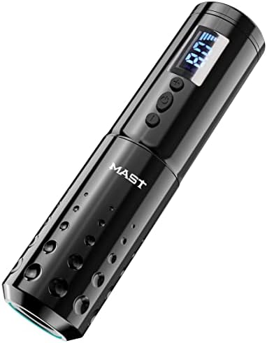 Mast Tattoo Pen Machine Wireless Battery LCD Display Rotary Tattoo Machine (3.5MM STROKE)