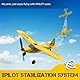 VOLANTEXRC Sport Cub S2 RTF - 3-Kanal RC Flugzeug für Anfänger, Erwachsene & Kinder (Gelb)