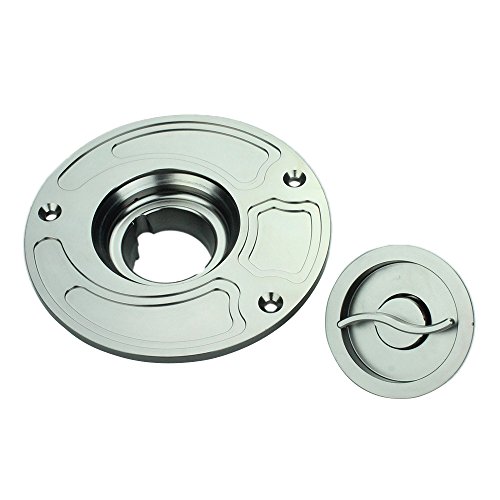 Rzmmotor Motorcycle CNC Aluminum Gas Fuel Tank Oil Cap Cover Fit For CB1000R CB600F / Hornet / 599 CB1300 / CB1300S CBR1000RR / 