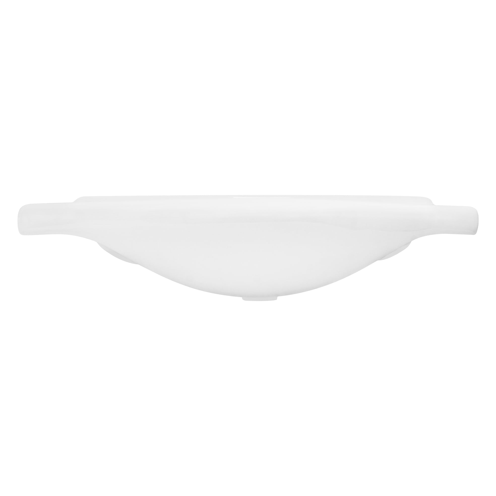 LuxeBath Waschbecken aus Keramik Weiß 86x21,5x51,5 cm inkl. Ablaufgarnitur, Einbauwaschbecken mit Überlauf, Aufsatzwaschbecken Einbauwaschtisch Waschschale Waschplatz Handwaschbecken, für Badezimmer