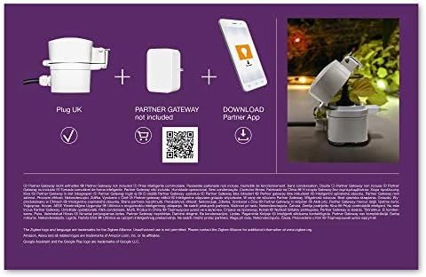 LEDVANCE SMART+ Outdoor ZigBee UK Plug switchable socket for the Light Control in your Smart Home, compatible with Echo Plus and Echo Show (2.Gen), compatible with Philips Hue Bridge (1-pack)