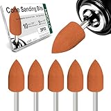 20 Pcs Bullet Shape Grinding Stone Bits, 1/8