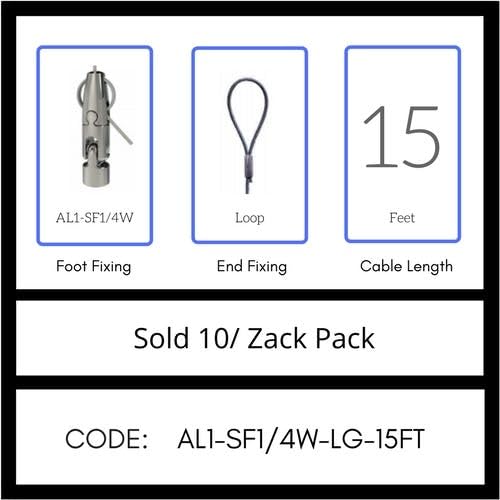 GRIPPLE UL Approved Angel Swivel Female 1/4