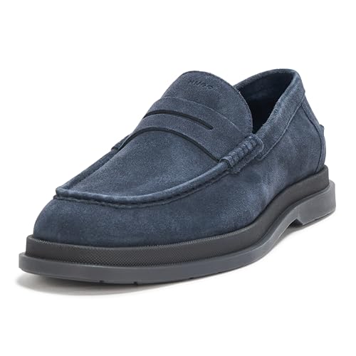 HUGO Men's Chaol Suede Moccasin Loafer
