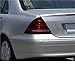 HKLMEWZ Car Led Tail Lights Compatible With Mercedes-Benz C Class W203 2000-2006 style full LED Dynamic Turn Signal Light Tail Lamp Assembly(Smoke)