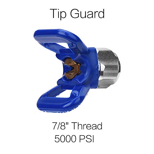 MOPEI Airless spuitpistool met tip guard en 517 tip, compatibel met Graco spuittoestel, 3600 psi - Image 5