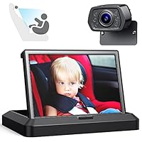 Algopix Similar Product 12 - Baby Car Mirror 43 HD Night Vision
