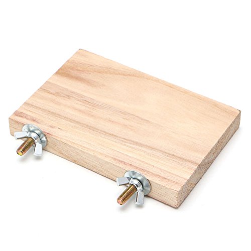 Osierr6 Bird Perch Stand Platform Toy,Natural Wood Playground Paw Grinding For Bird Parrot Macaw African Greys Budgies Parakeet Cockatiels Conure Lovebird Finch Canaries Cage Shelf Toy #TOP1