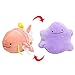 Cute Anime Pokemon Pikachu Series 30Cm, Ditto Transform Into Magikarp Stuffed Plush Dolls Wattouat Reversible Cojín Almohada Juguetes Regalos para Niños