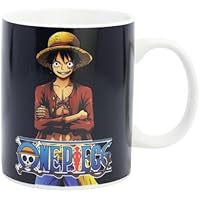 Stor TAZA CERAMICA 325 ML CHANGING COLOR EN CAJA REGALO ONE PIECE