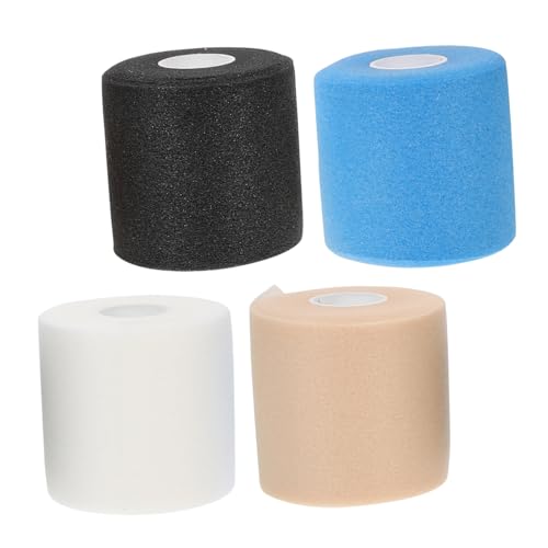 Bandes éponge de protection pour sport UPKOCH : bandage élastique blanc bleu noir