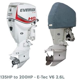 Oceansouth Motore Fuoribordo Mezza Copertura per Evinrude