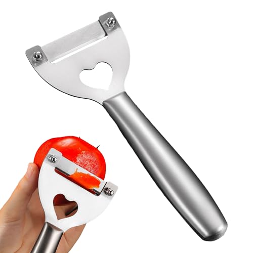 キッチン用野菜ピーラーキュウリの皮むき器、キッチンヘルパーとキッいたハンドルはしっかりとしたグリップを提供し、湾曲した形状チンアクセサリー、ニンジン、梨、ジャガイモ、カボチャ、サトウキビ、果物、野菜用の皮むきおろし器
