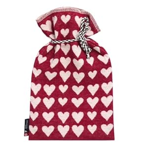 David Fussenegger Herzen Wärmflasche Bordeaux 2.0 Liter