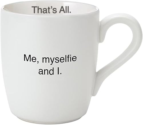 Miniatura 5 de Santa Barbara Design Studio Taza de café con texto en inglés "That's All White and Pink Ceramic Coffee Cup, 16 onzas", Mommy Time