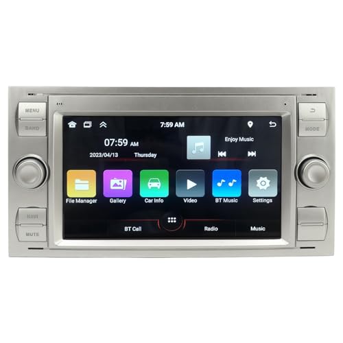 Navegação GPS do carro, 2+32G HD Carplay Estéreo para carro