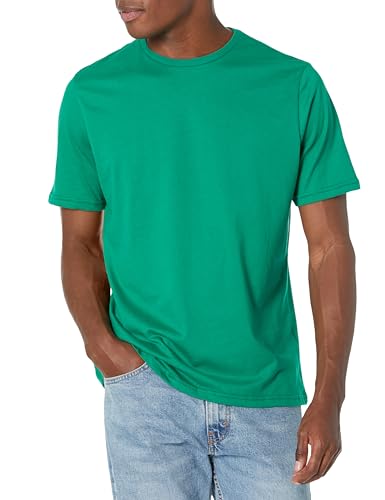 Image of Amazon Essentials Men's Slim-Fit Crewneck Short Sleeve Cotton T-Shirts