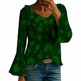 Tissu : fabriqué à partir d'un mélange de coton doux de qualité supérieure, ce t-shirt de la Saint-Patrick offre une respirabilité exceptionnelle et un port confortable. Le tissu léger et doux pour la peau est parfait pour les fêtes tout au long de la journée.