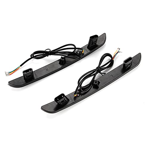 2 Peças Luz Reflectora De Pára Choques Traseiro Com Luz De Travagem Para Honda Civic 2021 2022