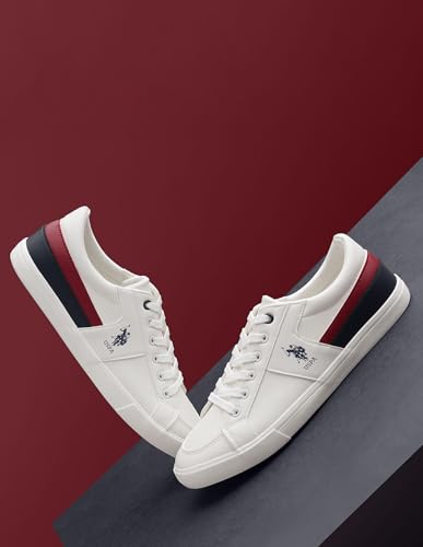 Image of USPA|CLARKIN |Stylish Casual Sneaker Shoes for Man Off White