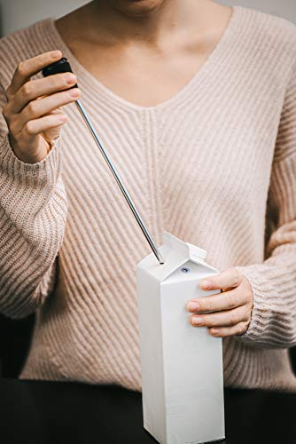 Melitta Caffeo Solo & Perfect Milk E957-103 Schlanker Kaffeevollautomat mit Auto-Cappuccinatore | Automatische Reinigungsprogramme Silber + Milchlanze für Kaffeevollautomaten, Edelstahl, Schwarz – Bild 8