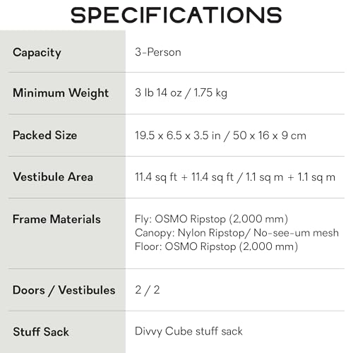 Image of NEMO Equipment Dagger OSMO Lightweight Backpacking Tent