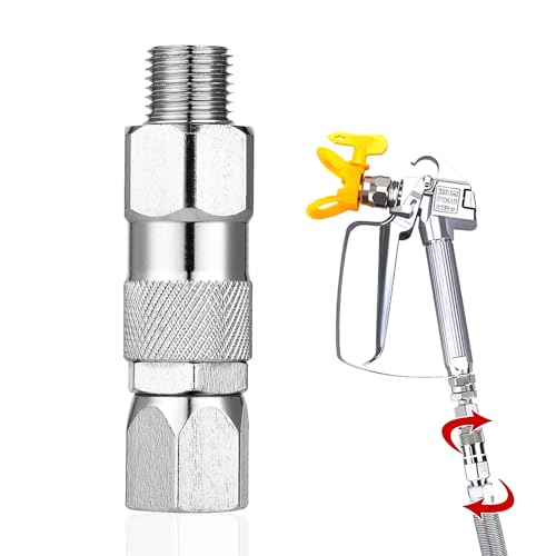 Stainless Steel 1/4 360° Spray Hose Swivel Connector