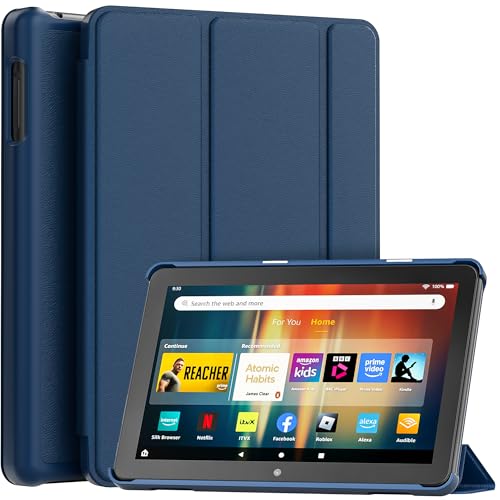Lainergie Case for 8in Tablet with Auto Wake/Sleep, Ocean Blue by Lainergie - Used condition - US$8.09