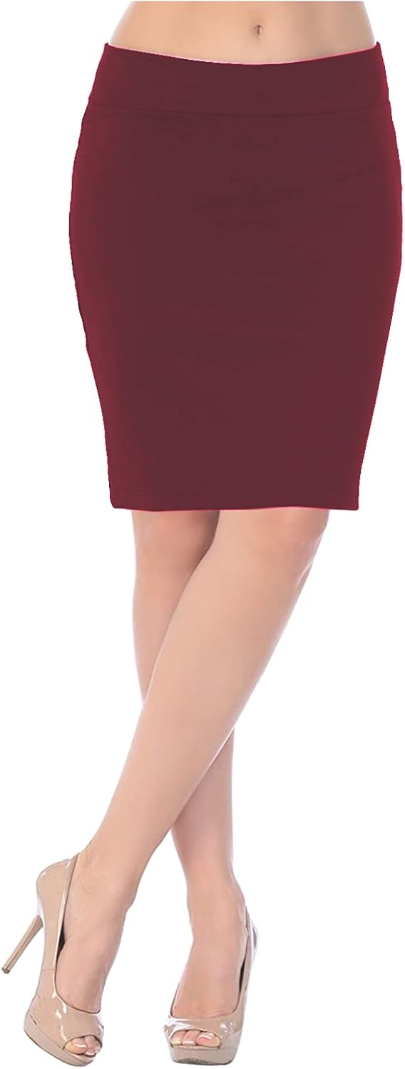 Kleine Rokken Dames Van Der Rich Basic Mini-rok Kort Strak