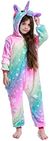 Kids Unicorn Animal Onesie One-Piece Cartoon Pajamas