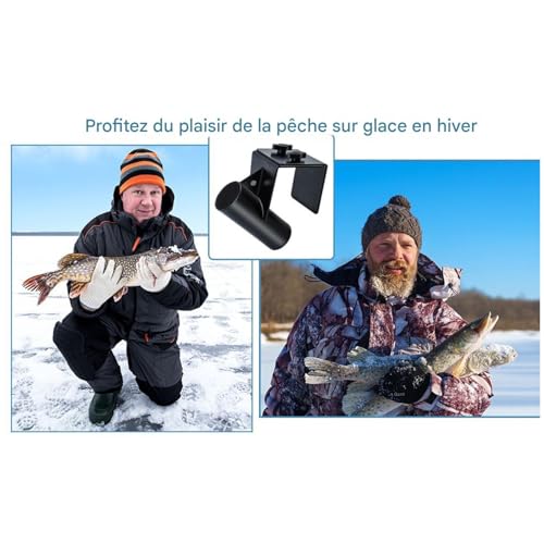 Support de canne à pêche sur glace robuste matériel abri de pêche hiver - 5