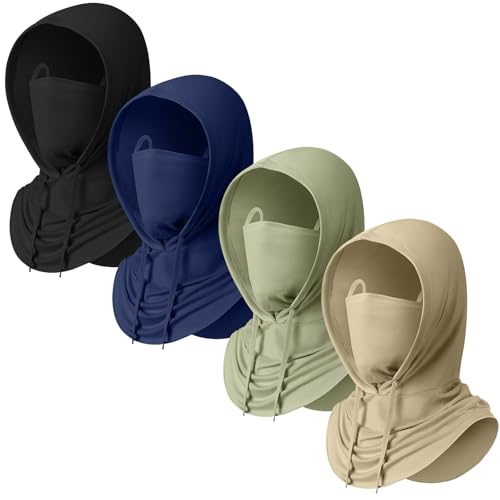 Image of Funtery Summer Cooling Balaclava Mask, UV Protection Hood Mask Breathable Cycling Face Cover Full Head Scarf for Men Women