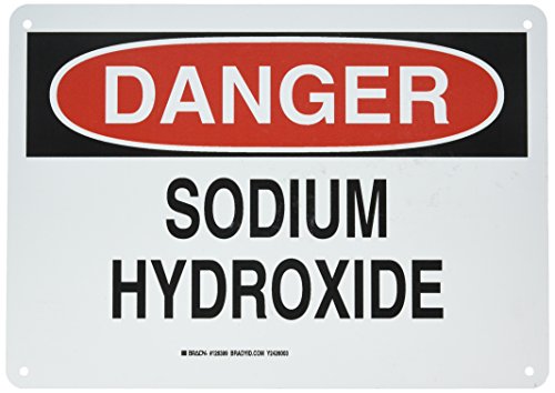Panneau hydroxyde de sodium pour sécuriser le stockage de produits chimiques
