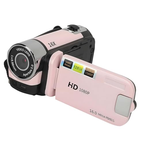Videocámara portátil de 1600 W con batería permanente para el registro diario 4