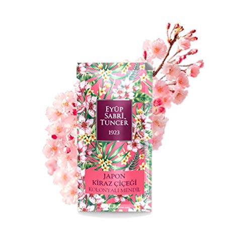 EST Natural Scented Men's and Women's Cleansing Wipes, Japanese Cherry Blossom, 100 Count