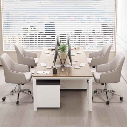 Fauteuil de bureau ergonomique simili cuir à roulettes - 6
