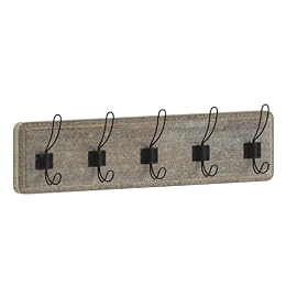 Flash Furniture 24" Wall Mounted Storage Rack, Weathered