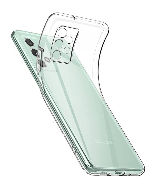 Image of Ultra Clear Slim Anti-Slip Grip Soft Flexible Back Cover for Samsung Galaxy A73 5G / SM-A736B, SM-A736B /DS (Shockproof,Transparent)