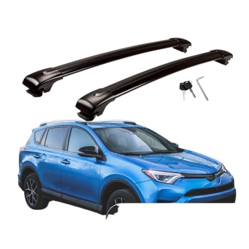 Barres de toit RAV4 2018 aluminium pour augmenter votre coffre - 2