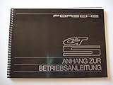  Porsche 924 Carrera GTS - Anhang zur Betriebsanleitung/Pflegepaß WKD 470310 500 - Original
