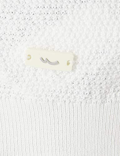 LTB Jeans Dolebe Maglione, Bianco 100, XS Donna