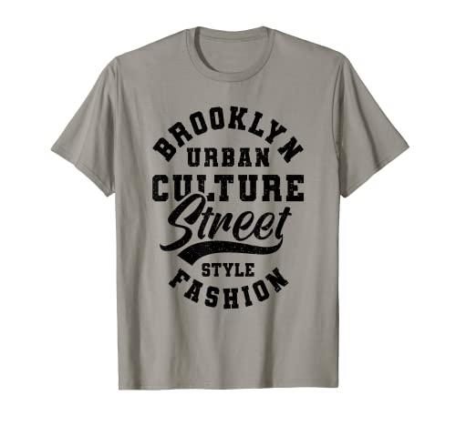 Brooklyn NYC Streetwear Vintage Style Herren Damen Kinder T-Shirt