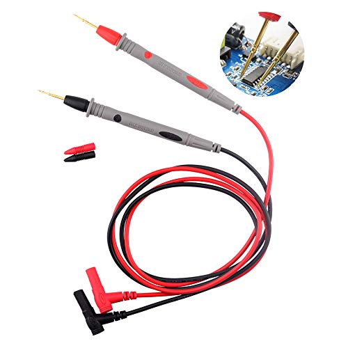 Digital Multimeter Probe Electronic Test Leads Pin for Clamp Meter Needle Thin Tip