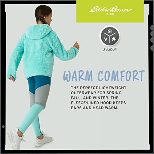 Image of Eddie Bauer Kids' Zip Up - Kids' Full Zip Ultra Soft Sherpa Fleece Hoodie Sweatshirt for Boys and Girls (5-20)